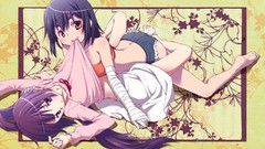 Anime series anime girls bakemonogatari senjougahara hitagi 