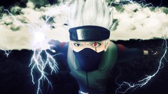 Anime sharingan naruto shippuden kakashi hatake Chidori