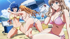 Anime Sharks anime girls ryomou shimei ecchi sonsaku hakufu 