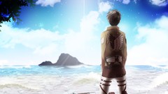 Anime shingeki no kyojin eren jaeger anime boys