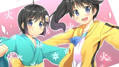 Anime short hair bakemonogatari black hair purple eyes araragi 