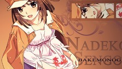 Anime short hair bakemonogatari sengoku nadeko