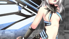 Anime short hair panties