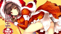 Anime short hair panties