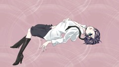 Anime Shorts boots brunettes heterochromia kuroshitsuji ciel 