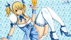 Anime show blondes anime girls fairy tail lucy boobs