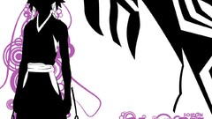 Anime silhouettes bleach vector art Soifon