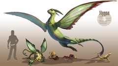 Anime silhouettes Pokemon artwork flygon fantasy art Sandshrew 