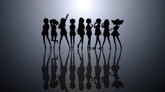 Anime silhouettes yuru yuri