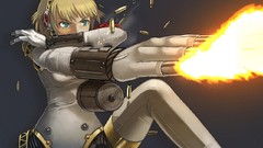 Anime Simple Background Persona series Persona 3 Aigis Itou 