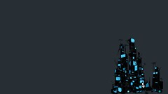 Anime simple Minimalism Simple Background