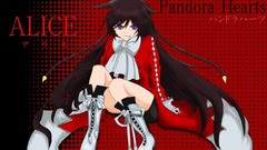 Anime skirts anime girls boots brunettes braids pandora hearts 