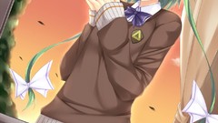 Anime skirts blush anime girls blue eyes school uniforms green 