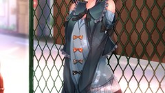 Anime skirts blush school uniforms takanashi rikka chuunibyou 