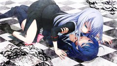 Anime skirts blush smiling anime girls blue eyes cardfight 