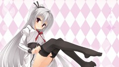 Anime skirts long hair