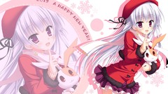 Anime skirts long hair school uniforms Hatsuyuki Sakura Tamaki 