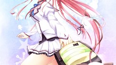 Anime skirts long hair seifuku mashiroiro symphony