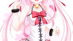 Anime skirts nekomimi animal ears thigh highs