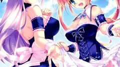 Anime skirts panties upskirt