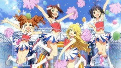 Anime skirts smiling skies amami haruka idolmaster takatsuki 