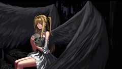 Anime skulls angels anime girls