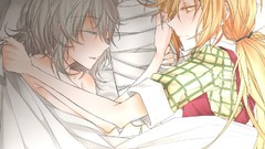 Anime sleeping beds momiji Binbougami Ga! Sakura Ichiko Binboda 