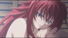 Anime smiling anime girls blue eyes redheads nude gremory rias 