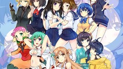 Anime sora hyuuga hinata artwork boobs