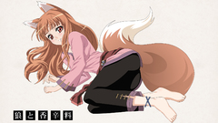 Anime spice and wolf animal ears Holo The Wise Wolf