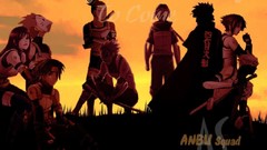 Anime squad naruto shippuden kakashi hatake Shikamaru Nara ANBU