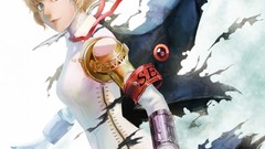 Anime steampunk blondes anime girls Persona series Persona 3 