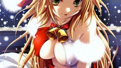 Anime stockings anime girls cleavage nipples through clothing 