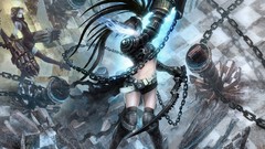 Anime strength black rock shooter