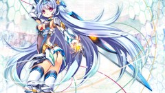 Anime suit thigh highs mecha musume