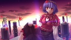 Anime sunset touhou Stars