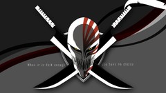 Anime Swords bleach grey background Quotes hollow mask