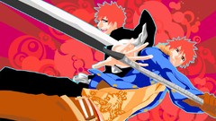 Anime Swords bleach kurosaki ichigo vectors