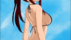 Anime Swords fairy tail bikini Scarlet Erza
