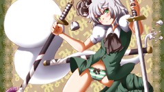 Anime Swords touhou panties