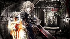 Anime Swords watches blondes pandora hearts heterochromia 