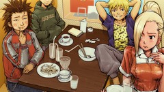 Anime Tables yamanaka ino uzumaki naruto naruto shippuden 
