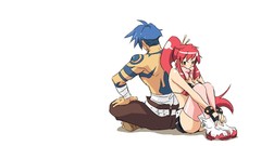 Anime tengen toppa gurren lagann Simple Background Kamina 