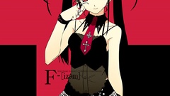 Anime tie red eyes skirts anime girls murakami suigun