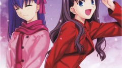 Anime tohsaka rin type-moon concept art artwork fate series 
