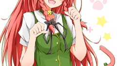 Anime touhou animal ears hong meiling