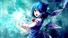 Anime touhou cirno video games