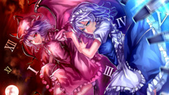 Anime touhou izayoi sakuya remilia scarlet anime girls Women