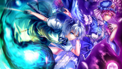 Anime touhou konpaku youmu saigyouji yuyuko anime girls colorful