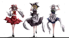 Anime touhou maids izayoi